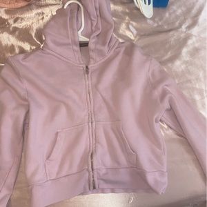 Brandy Melville Cropped hoodie